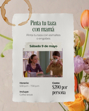 PINTA TU TAZA CON MAMÁ